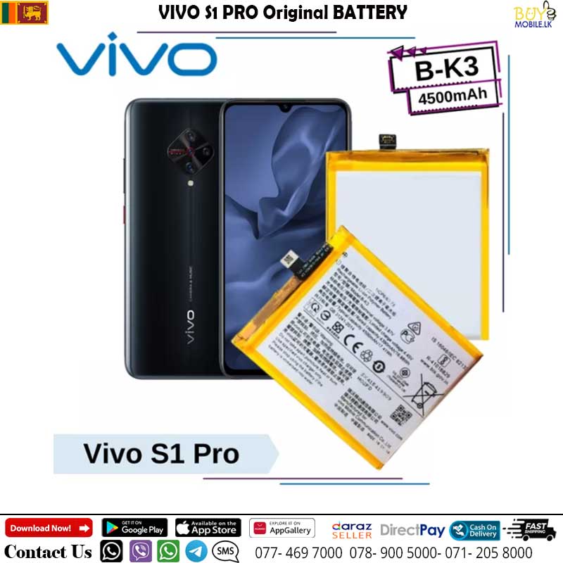 Vivo S Pro Original Battery Buymobile Lk