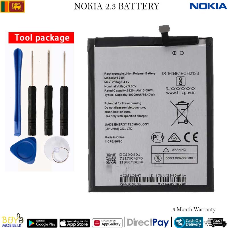 nokia 2.3 battery replacement