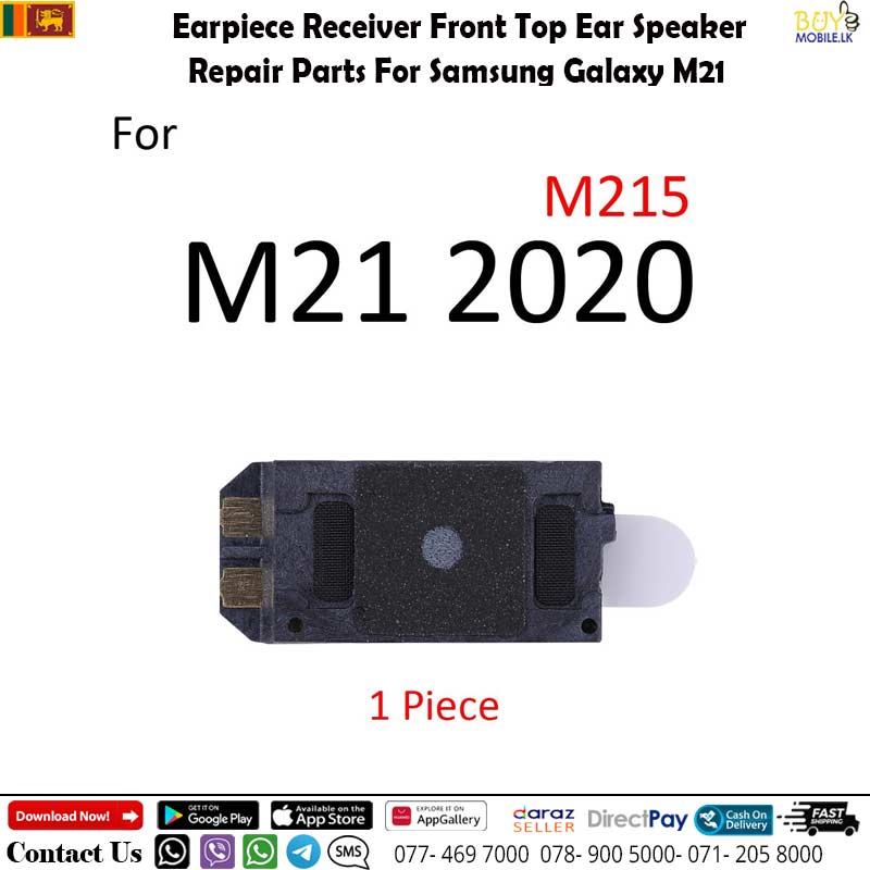 Earpiece Receiver Front Top Ear Speaker Repair Parts For Samsung Galaxy M21 Buymobile Lk